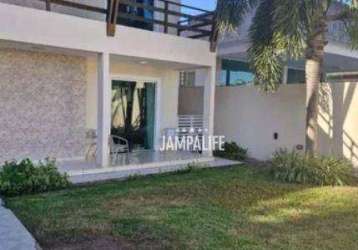 Casa com 4 dormitórios à venda, 270 m² por r$ 1.300.000,00 - portal do sol - joão pessoa/pb