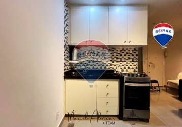 Apartamento à venda no condomínio orós, bairro peixoto em copacabana, com 30m2, valor de r$ 399.000,00