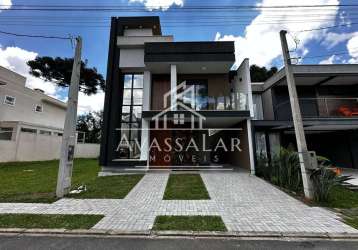 Sobrado com 3 dormitórios à venda, umbará, curitiba - pr