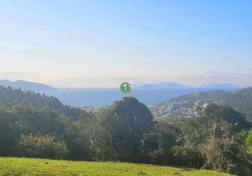 Excelente terreno à venda na praia da silveira, em garopaba.