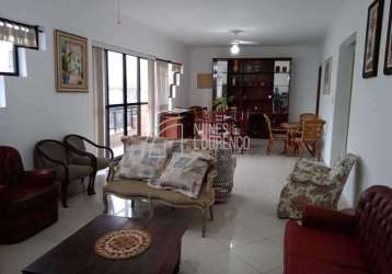 Apartamento com 3 quartos à venda na rua paraíba, 89, pompéia, santos, 180 m2 por r$ 910.000