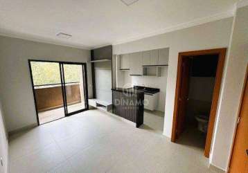 Apartamento com 1 dormitório à venda, 46 m² por r$ 299.000,00 - jardim recreio - ribeirão preto/sp