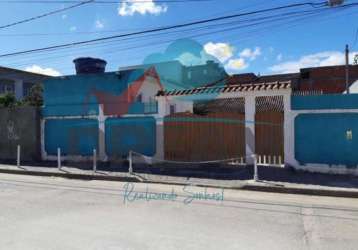 Casa para venda em rio das ostras, cidade beira mar, 2 dormitórios, 1 banheiro, 1 vaga