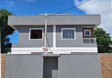 Duplex para venda em rio das ostras, enseada das gaivotas, 2 dormitórios, 2 suítes, 3 banheiros, 1 vaga