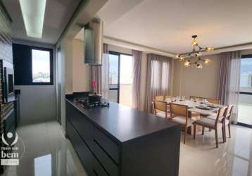 Magnifica cobertura 154 m² com terraço privativo com 3 quartos sendo 1 suítes à venda por r$ 1.749.000 - vila izabel - curitiba/pr