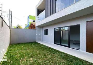 Sobrado com 3 dormitórios à venda, 189 m² por r$ 1.050.000,00 - boa vista - curitiba/pr