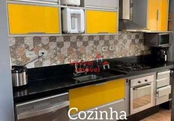 Apartamento com 3 dormitórios à venda, 78 m² por r$ 638.300,00 - taboão - diadema/sp