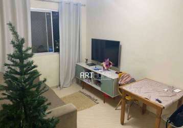 Apartamento com 2 dormitórios à venda, 52 m² por r$ 270.000,00 - jardim três marias - são bernardo do campo/sp