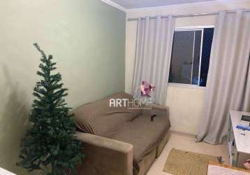 Apartamento com 2 dormitórios para alugar, 52 m² por r$ 2.200/mês - jardim três marias - são bernardo do campo/sp