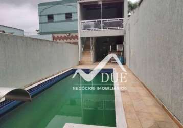 Casa com 3 dormitórios, 145 m² - venda por r$ 890.000 ou aluguel por r$ 5.600/mês - macuco - santos/sp