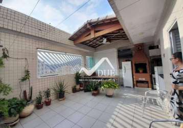 Cobertura com 3 dormitórios à venda, 180 m² por r$ 1.200.000,00 - campo grande - santos/sp