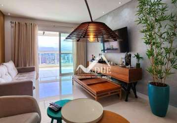 Apartamento com 3 dormitórios à venda, 124 m² por r$ 1.980.000,00 - boqueirão - santos/sp