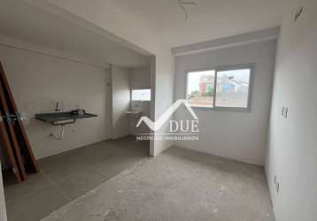 Apartamento com 1 dormitório à venda, 31 m² por r$ 280.000,00 - estuário - santos/sp