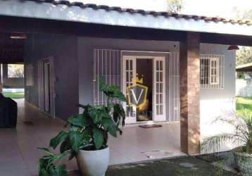 Casa com 3 dormitórios à venda, 145 m² por r$ 780.000,00 - balneario mogiano - bertioga/sp