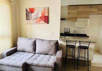 Apartamento mobiliado com 2 quartos para alugar  - cidade nova - jundiaí/sp