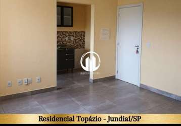 Apartamento 2 dormitórios residencial topázio- santa giovana/ junidaí-sp