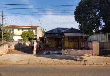 Terreno com casas de madeiras