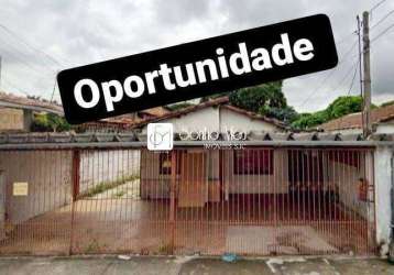 Oportunidade para construtores casa antiga terreno 403m²- jd.ismênia