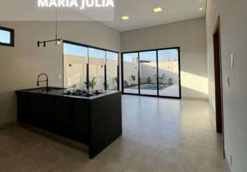 Casa condomínio maria julia. com 3 dormitórios os 3 suíte.