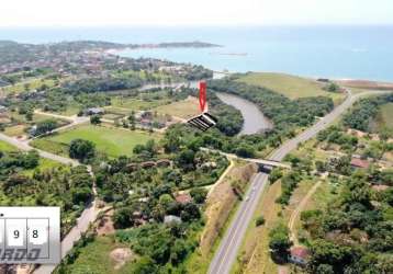 Lote / terreno à venda com acesso à lagoa e vista mar em meaipe, guarapari es