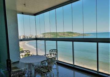 Apartamento à venda com 4 quartos frente mar na praia do morro guarapari-es