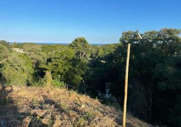 Lotes à venda em meaípe as margens da lagoa com vista para mar - guarapari es.