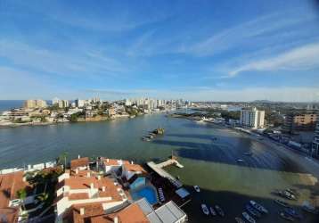 Cobertura de frente para a praia à venda na prainha de muquiçaba - guarapari es.