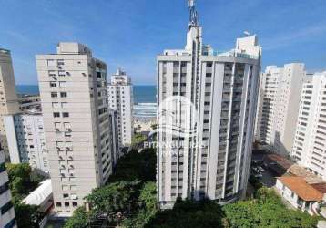 Apartamento com 3 dormitórios à venda, 100 m² - pitangueiras - guarujá/sp