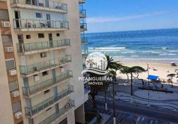 Apartamento amplo com vista para o mar 50 metros da praia das pitangueiras