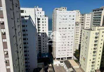 Apartamento com 4 dormitórios à venda, 134 m² - pitangueiras - guarujá/sp