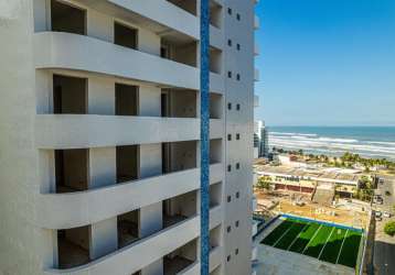 Apartamento novo no bairro ocian – 2 dorms,  1 suíte, lazer completo e a poucos metros da praia!