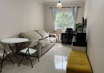 Apartamento com 1 dormitório à venda, 50 m² por r$ 230.000 - jardim albertina - guarulhos/sp