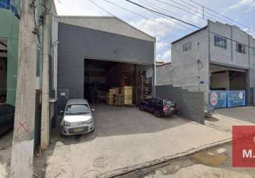 Galpão para alugar, 350 m² por r$ 9.500,00/mês - cidade jardim cumbica - guarulhos/sp