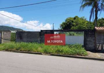 Terreno à venda, 253 m² por r$ 120.000,00 - jardim leonor - mongaguá/sp