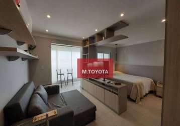 Studio com 1 dormitório para alugar, 37 m² por r$ 2.862,00/mês - jardim santa mena - guarulhos/sp