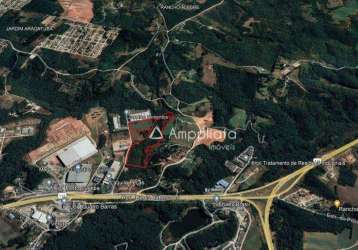 Área à venda, 105685 m² por r$ 17.438.000,00 -  área industrial - campina grande do sul/pr