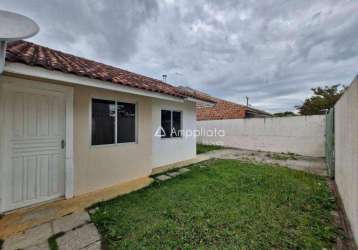 Casa com 2 dormitórios à venda, 47 m² por r$ 270.000 - vila santa cecília - campina grande do sul/pr