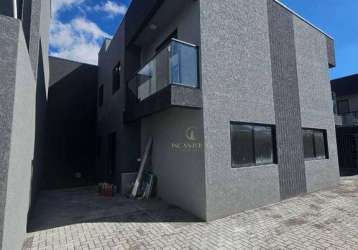 Sobrado com 3 dormitórios à venda, 75 m² por r$ 410.000,00 - sítio cercado - curitiba/pr