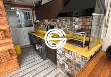 Apartamento com varanda gourmet  no bairro anália franco, 2 dormitórios sendo  1 suíte, lavabo, banheiro social, 2 vagas, 91 m