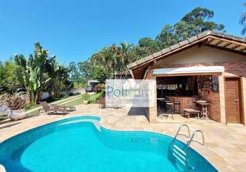 Casa com 4 dormitórios à venda por r$ 2.470.000,00 - palos verdes - carapicuíba/sp