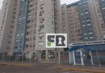 Apartamento com 2 dormitórios à venda, 55 m² por r$ 230.000,00 - bela vista - alvorada/rs