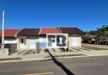 Casa com 2 dormitórios à venda, 44 m² por r$ 250.000,00 - itacolomi - gravataí/rs