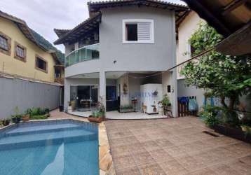 Sobrado à venda, 200 m² por r$ 2.200.000,00 - canto do forte - praia grande/sp