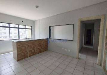 Sala para alugar, 70 m² por r$ 2.167,23/mês - boqueirão - praia grande/sp