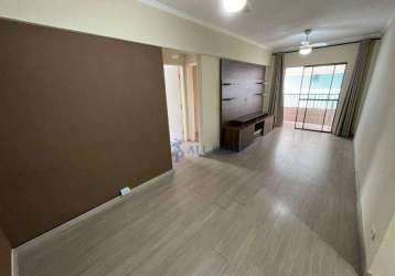 Apartamento com 2 dormitórios para alugar, 87 m² por r$ 3.200,01/mês - tupi - praia grande/sp