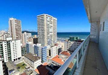 Apartamento com 2 dormitórios à venda, 81 m² por r$ 610.000,00 - aviação - praia grande/sp