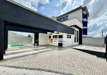 Casa com 3 dormitórios à venda, 130 m² por r$ 698.000,00 - afonso pena - são josé dos pinhais/pr