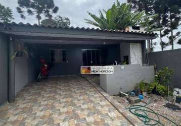 Casa com 2 dormitórios à venda, 70 m² por r$ 170.000,00 - colônia murici - são josé dos pinhais/pr