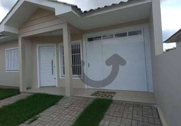 Casa com 2 dormitórios à venda, 67 m² por r$ 312.000,00 - maria rosália pauli - vera cruz/rs