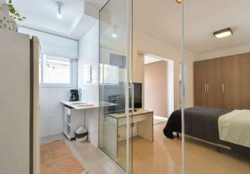 Sensacional studio  para venda com 1 quarto, 31.6m²